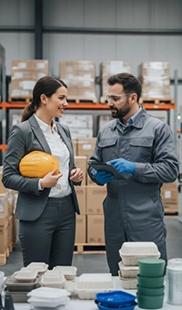 entrepot avec emballages pour tous les metiers